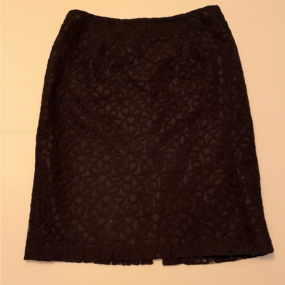 Tribal Black Lace Skirt